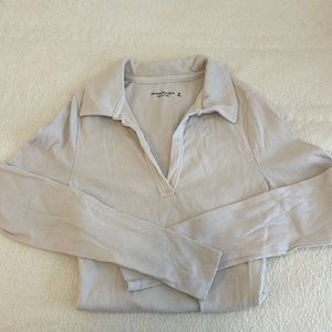 Abercrombie Ribbed Bodysuit